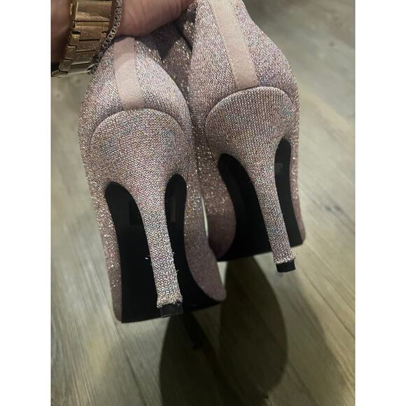 Gianni Bini cloth heeled boots - Picture 3 of 4